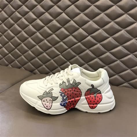 Gucci rhyton strawberry sneakers